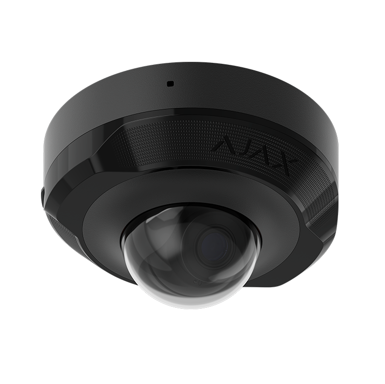 AJAX DomeCam Mini (5MP / 2.8mm) – Compact IP Κάμερα Ασφαλείας με AI & Smart IR