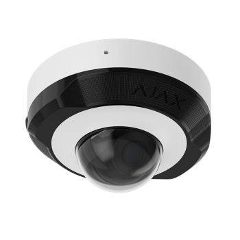 AJAX DomeCam Mini (5MP / 2.8mm) – Compact IP Κάμερα Ασφαλείας με AI & Smart IR