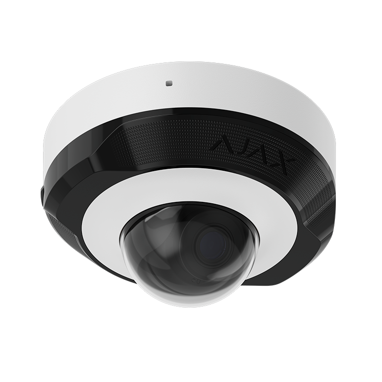AJAX DomeCam Mini (5MP / 2.8mm) – Compact IP Κάμερα Ασφαλείας με AI & Smart IR