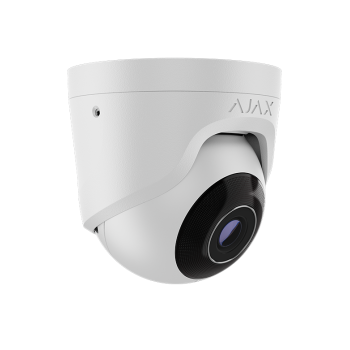 AJAX TurretCam (5MP / 2.8mm) – IP Κάμερα Turret 5MP με Υπέρυθρο Φωτισμό & AI Ανίχνευση