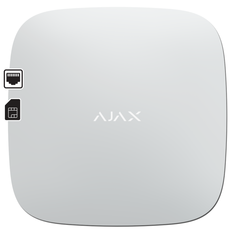 AJAX HUB – Κεντρική Μονάδα Ασύρματου Συστήματος Ασφαλείας