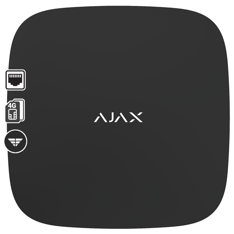 AJAX HUB 2 (4G) – Κεντρική Μονάδα Συναγερμού με Φωτοεπιβεβαίωση και 4G LTE