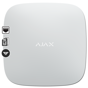 AJAX HUB 2 (4G) – Κεντρική Μονάδα Συναγερμού με Φωτοεπιβεβαίωση και 4G LTE