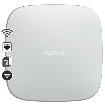 AJAX HUB 2 Plus – Wi-Fi Κεντρική Μονάδα Συναγερμού με Φωτοεπιβεβαίωση