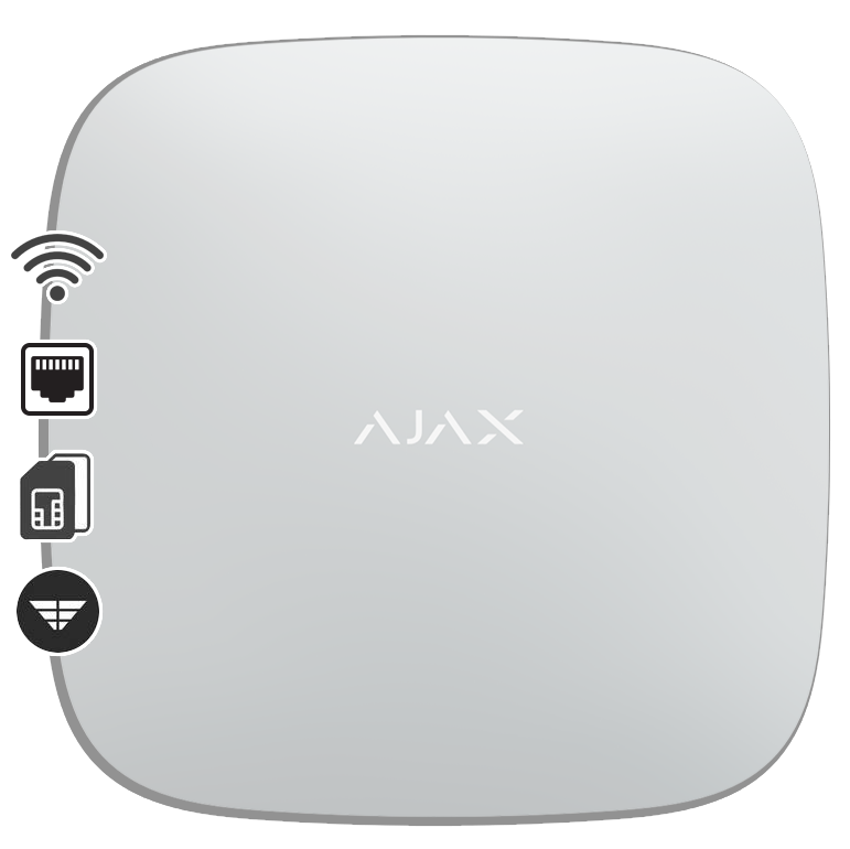 AJAX HUB 2 Plus – Wi-Fi Κεντρική Μονάδα Συναγερμού με Φωτοεπιβεβαίωση