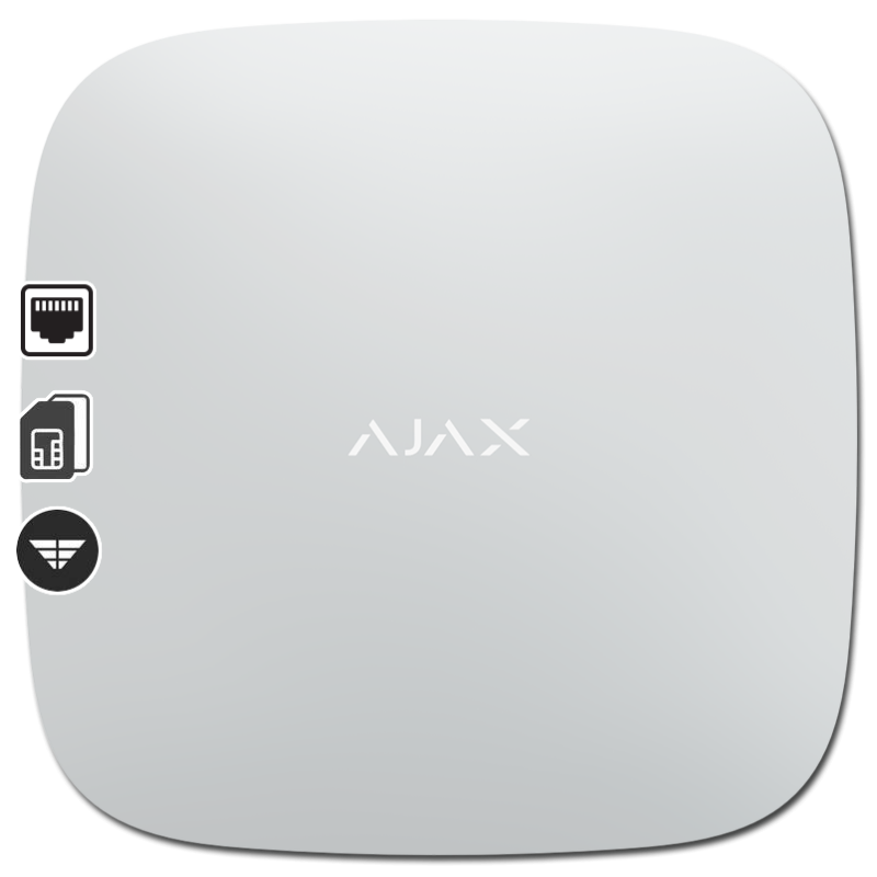 AJAX HUB 2 – Κεντρική Μονάδα Συναγερμού με Υποστήριξη Φωτοεπιβεβαίωσης