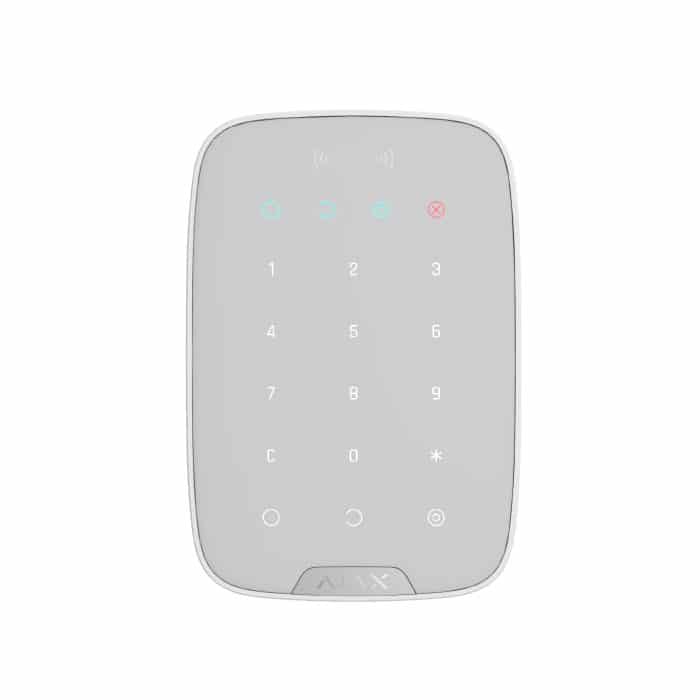 AJAX KeyPad Plus – Ασύρματο Πληκτρολόγιο Αφής με ενσωματωμένο Proximity Reader