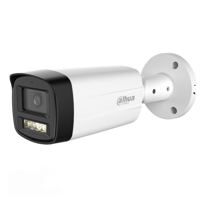 DAHUA HAC-HFW1500TH-IL-A-0360B-S3-DIP – Bullet HDCVI 5MP Smart Dual Light με Μικρόφωνο