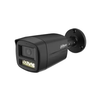 DAHUA HAC-HFW1500TLM-IL-A-0280B-S3-DIP-BLACK – Bullet HDCVI 5MP Smart Dual Light με Μικρόφωνο