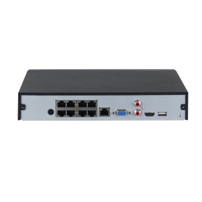 DAHUA NVR4108HS-8P-4KS3 – NVR 8 Καναλιών PoE με Advanced AI Analytics