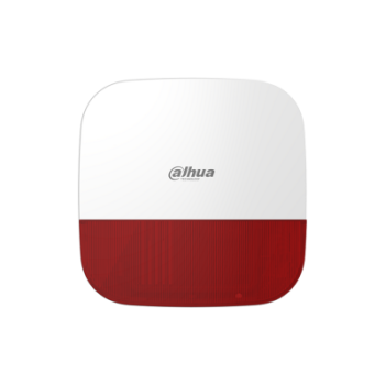 DAHUA ARA13-W2(868)(Red) – Ασύρματη Εξωτερική Σειρήνα AirShield με Κόκκινο Φλας