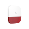 DAHUA ARA13-W2(868)(Red) – Ασύρματη Εξωτερική Σειρήνα AirShield με Κόκκινο Φλας
