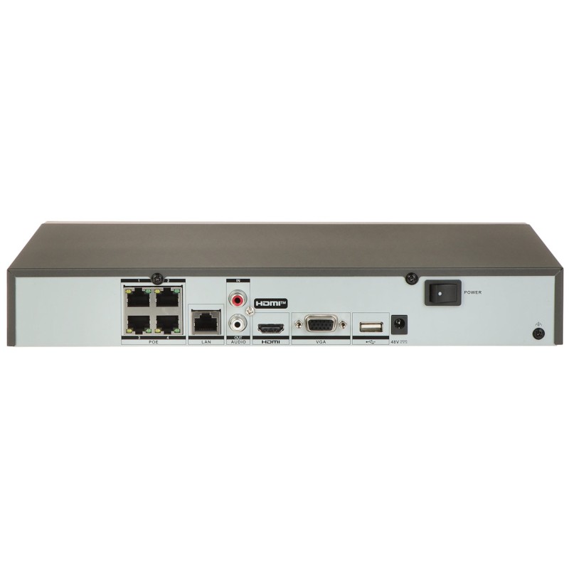 HIKVISION DS-7604NXI-K1/4P(D) – AcuSense NVR Καταγραφικό 4 Καναλιών με 4 Θύρες PoE