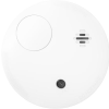 HIKVISION DS-PDSMK-E-WE Ασύρματος Ανιχνευτής Καπνού με ενσωματωμένη Σειρήνα.