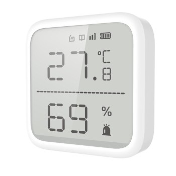 HIKVISION DS-PDTPH-E-WE Ασύρματος Ανιχνευτής Θερμοκρασίας & Υγρασίας
