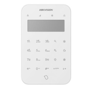 HIKVISION DS-PK1-LT-WE – Ασύρματο Πληκτρολόγιο LCD με Αναγνώστη Tags για AX PRO