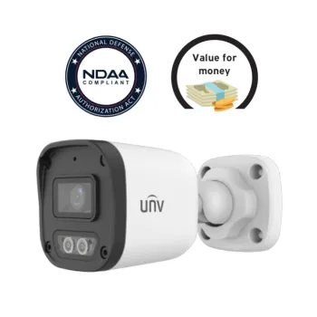 UNIVIEW IPC2124LB-AF28-DL-ECO – 4MP Bullet IP Κάμερα (ColorHunter Dual Light)