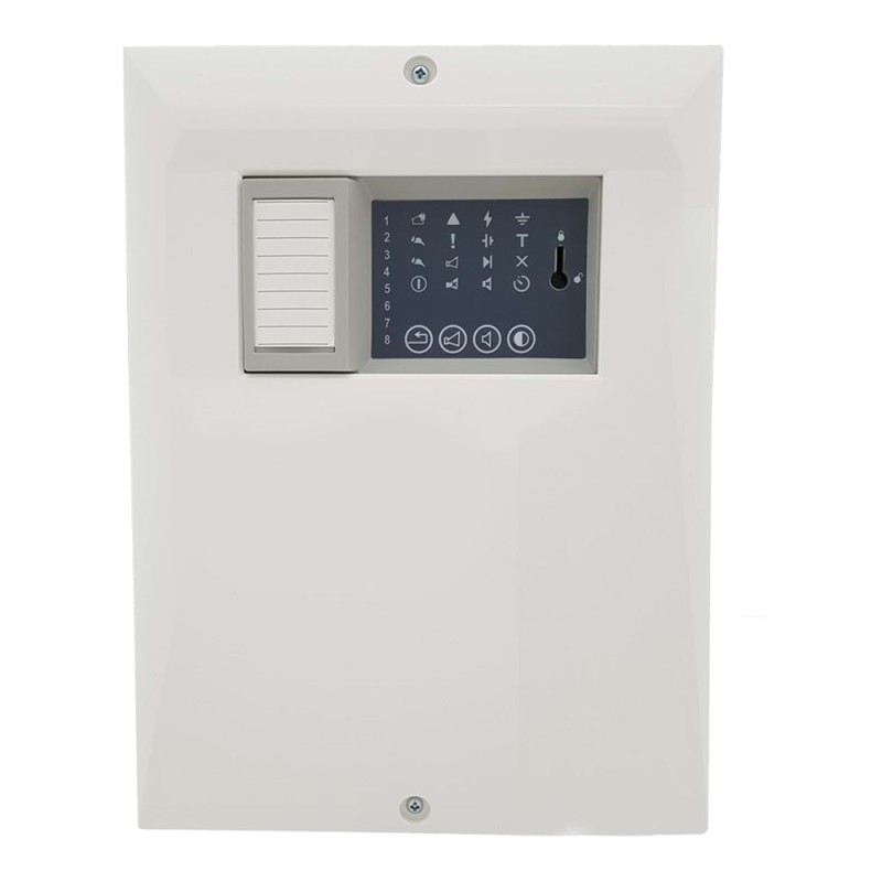 UNIPOS FS 4000/2 Συμβατικός Πίνακας Πυρανίχνευσης 2 Ζωνών