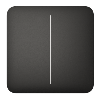 AJAX - LIGHT CORE (2-GANG) – Διπλός Φωτιζόμενος Διακόπτης Αφής Smart Home