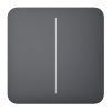 AJAX - LIGHT CORE (2-GANG) – Διπλός Φωτιζόμενος Διακόπτης Αφής Smart Home
