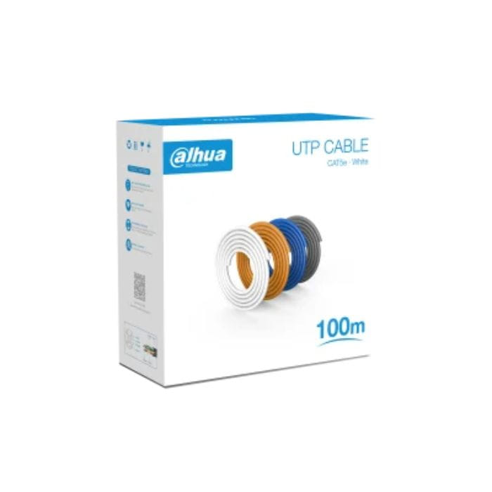 DAHUA DH-PFM920I-5EUN-C-100 White – Καλώδιο Δικτύου CAT5e UTP 100m