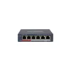 HIKVISION DS-3E0106P-E/M Fast Ethernet PoE Switch 6 Θυρών