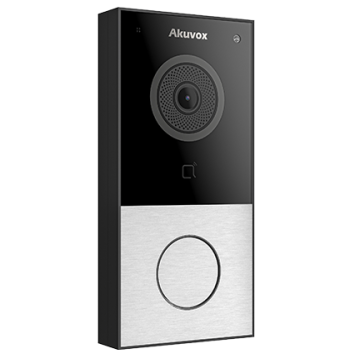 AKUVOX AK-E12W – IP Μπουτονιέρα Θυροτηλεόρασης WiFi με Κάμερα 2MP