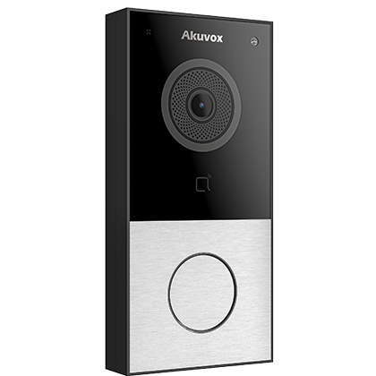 AKUVOX AK-E12W – IP Μπουτονιέρα Θυροτηλεόρασης WiFi με Κάμερα 2MP