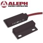 ALEPH DC-1561B - Ενσύρματη Μαγνητική Επαφή  Καφέ (ΠΑΚ.10ΤΕΜ)