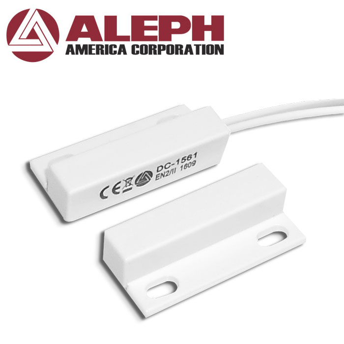 ALEPH DC-1561W - Ενσύρματη Μαγνητική Επαφή Λευκή(ΠΑΚ.10ΤΕΜ)