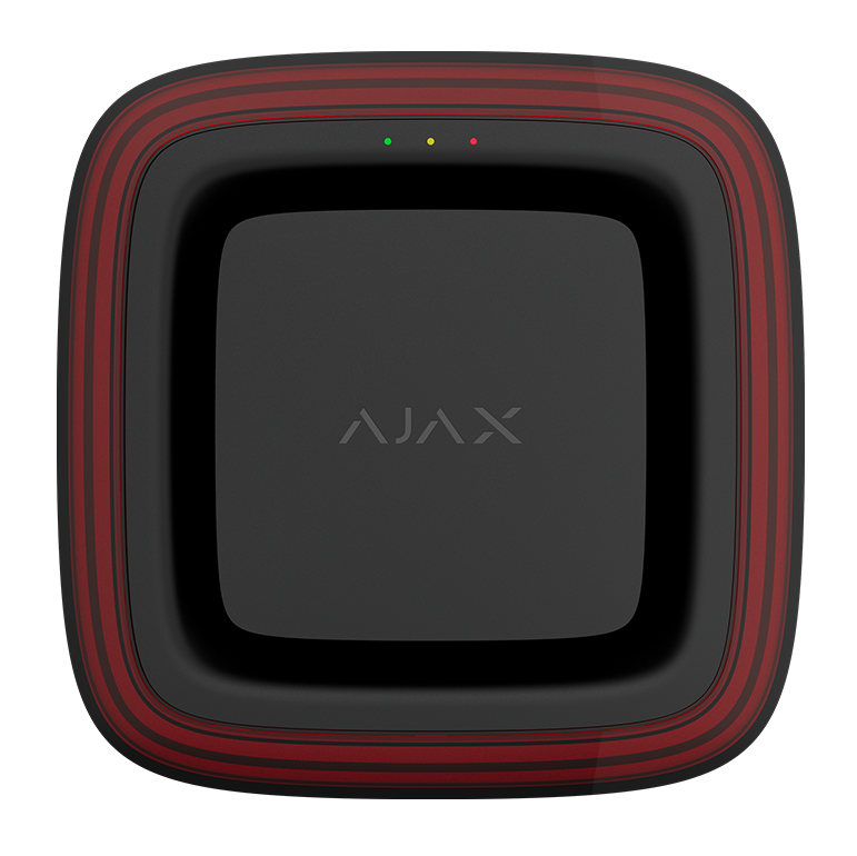 AJAX EN54 FireProtect (Sounder/VAD) Ασύρματη Σειρήνα Πυρανίχνευσης με Οπτική Ειδοποίηση