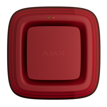 AJAX EN54 FireProtect (Sounder/VAD) Ασύρματη Σειρήνα Πυρανίχνευσης με Οπτική Ειδοποίηση