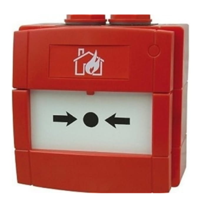 HONEYWELL W5A-RP06SG-K013-41 Εξωτερικό Διευθυνσιοδοτούμενο Μπουτόν Πυρανίχνευσης IP67 με Isolator