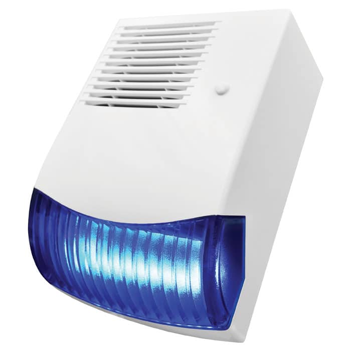 BS-3/B - Εξωτερική Ενσύρματη Σειρήνα 124dB με Μπλε Flash LED