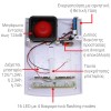 BS-3/O - Εξωτερική Ενσύρματη Σειρήνα 124dB με Πορτοκαλί Flash LED