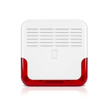 SATEL SD-6000R - Εξωτερική Σειρήνα Συναγερμού 120dB με Κόκκινη Ένδειξη LED