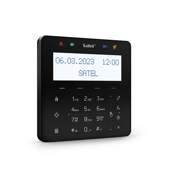 SATEL INT-KSG2R - Πληκτρολόγιο Αφής LCD με Αναγνώστη Καρτών MIFARE