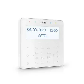 SATEL INT-KSG2R - Πληκτρολόγιο Αφής LCD με Αναγνώστη Καρτών MIFARE