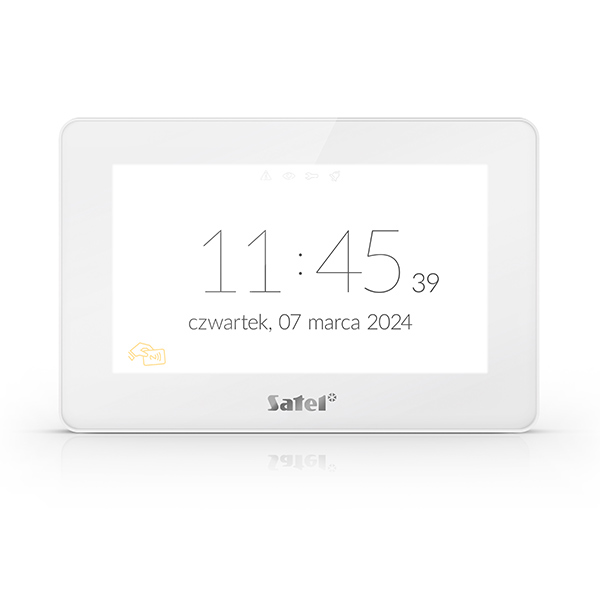SATEL INT-TSH2R-W - Πληκτρολόγιο Αφής 7"  VERSA, PERFECTA 64 M & BE WAVE Hybrid