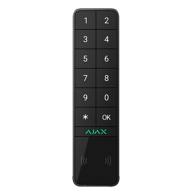 AJAX KeyPad Outdoor – Ασύρματο Πληκτρολόγιο Εξωτερικού Χώρου